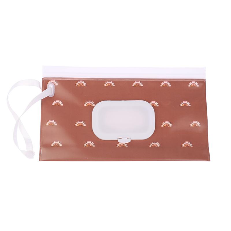 1 шт. Ева Портативная коробка для салфеток на кнопках Сумка для влажных салфеток Крышка-клапан Косметичка Уличные полезные аксессуары для детской коляски