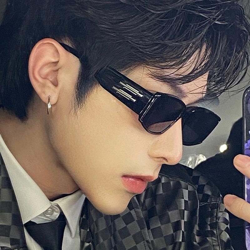 Прямоугольные Солнцезащитные Очки Женские Мужские Винтажные Дизайнерские Квадратные Солнечные Очки Антибликовые Защита от УФ Модные Очки