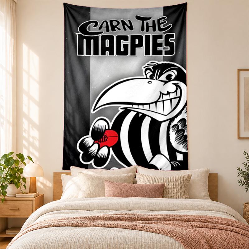 Collingwood Football Club Tapestry highquality for decorating living room bedroom dorm walls ideal as bedroom wallart orholiday gift