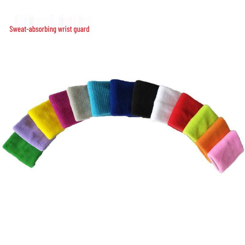 Nylon Sweat-Absorbent Sports Wristband for Basketball & Badminton