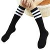 Unisex Knee High Socks Striped Sock Football Children Boys Girls Anime Cosplay All Purpose Style Student Sports Cotton