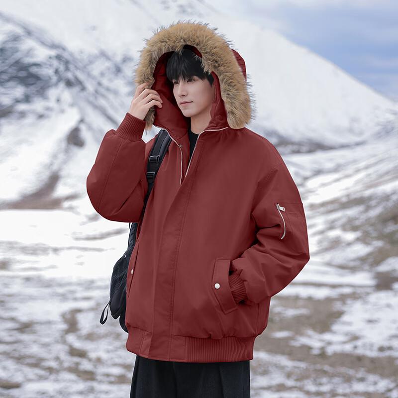 MEDE Men's Winter Hooded Parka Jacket
