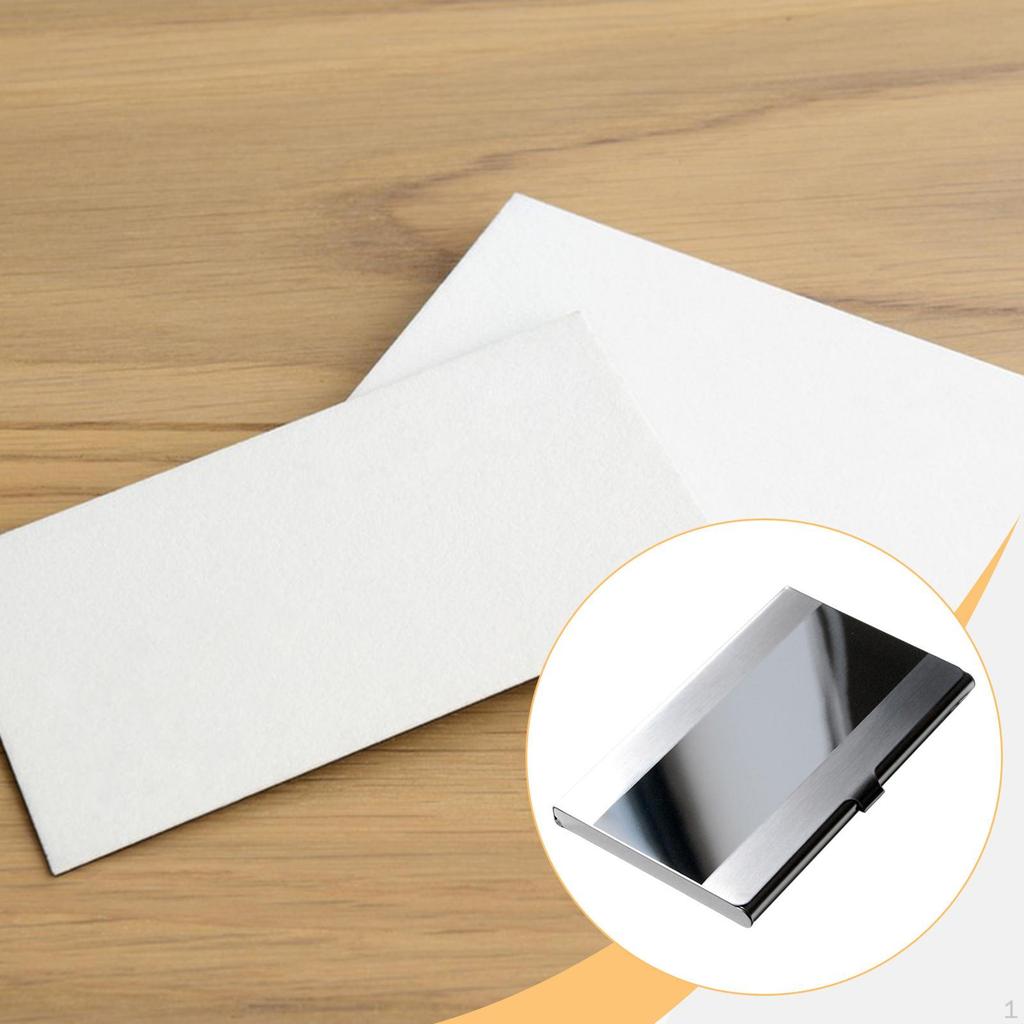 Футляр для визиток для мужчин и женщин, Универсальный, Портативный, Органайзер для подарков, Кошелек для визиток