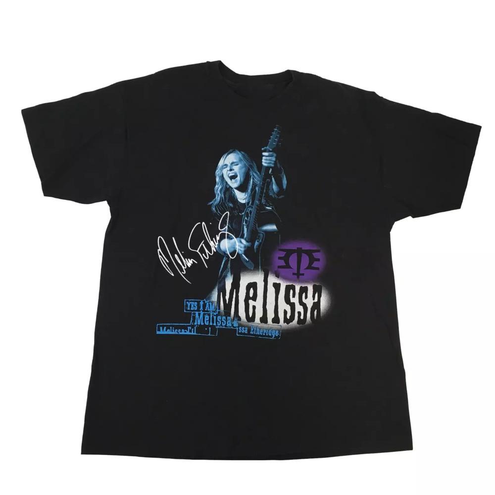 Melissa Etheridge Yes I am Indigo Girls Full Size S-5XL Unisex T-Shirt