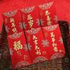 6Pcs Year of The Snake Red Envelopes 2025 Chinese Lunar New Year Lucky Money Hong Bao Red Pockets for Spring Festival