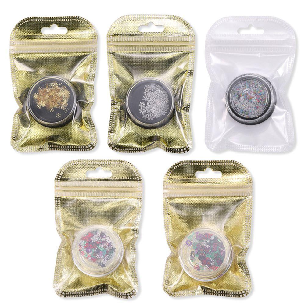 Accessories 3D Sparkles Sequins Nail Art Decoration Nail Flakes Slices Snowflake Nail Sequins