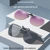 Super Light Clip-On Polarized Sunglasses for Men & Women - Day & Night Dual-Use for Driving