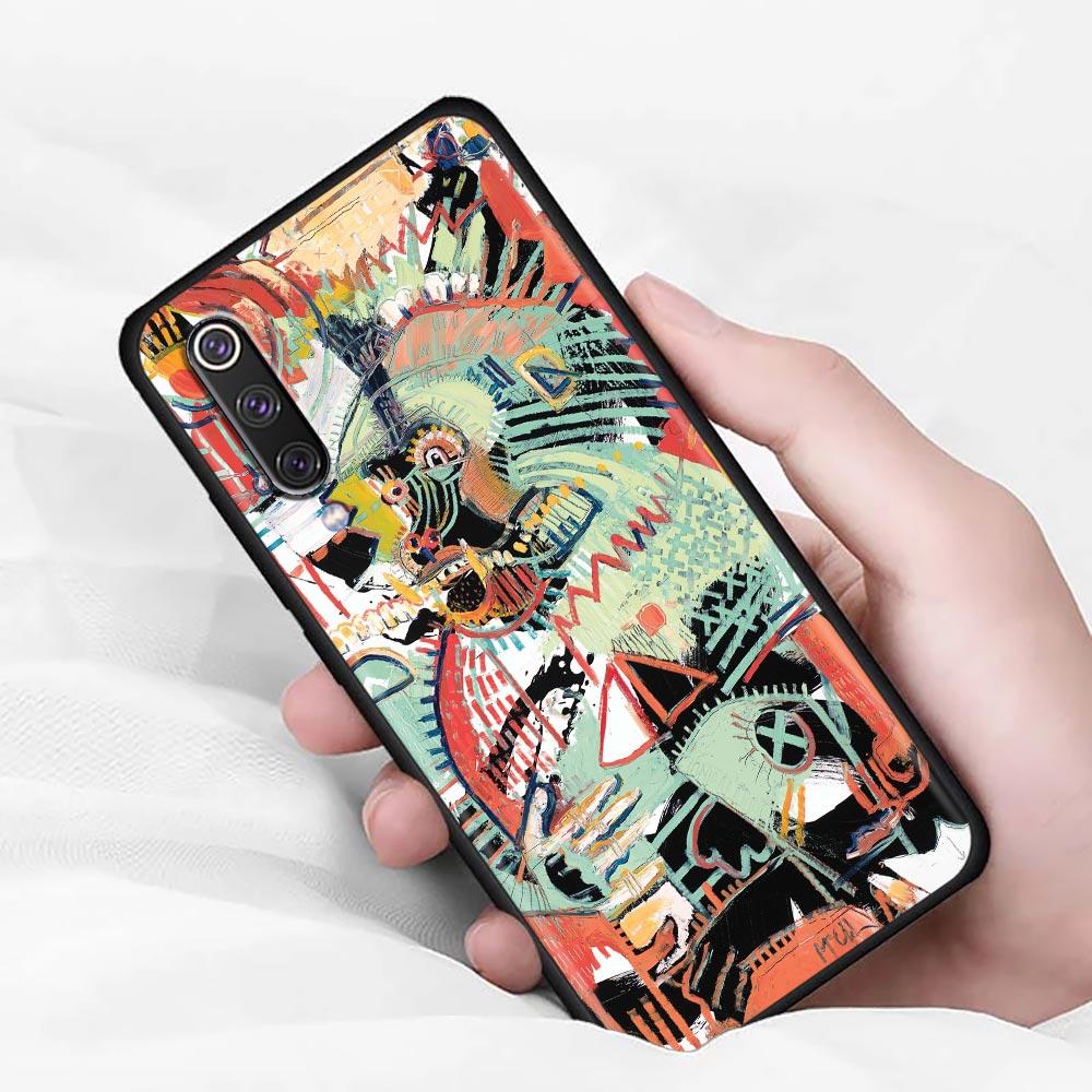 Чехол Jean Michel Basquiat Art Graffiti Comics для Xiaomi Note 10 Lite Pro, чехол для Xiaomi Mi 10s 10t 10 9t 9se 9 8 CC9 Lite Pro 