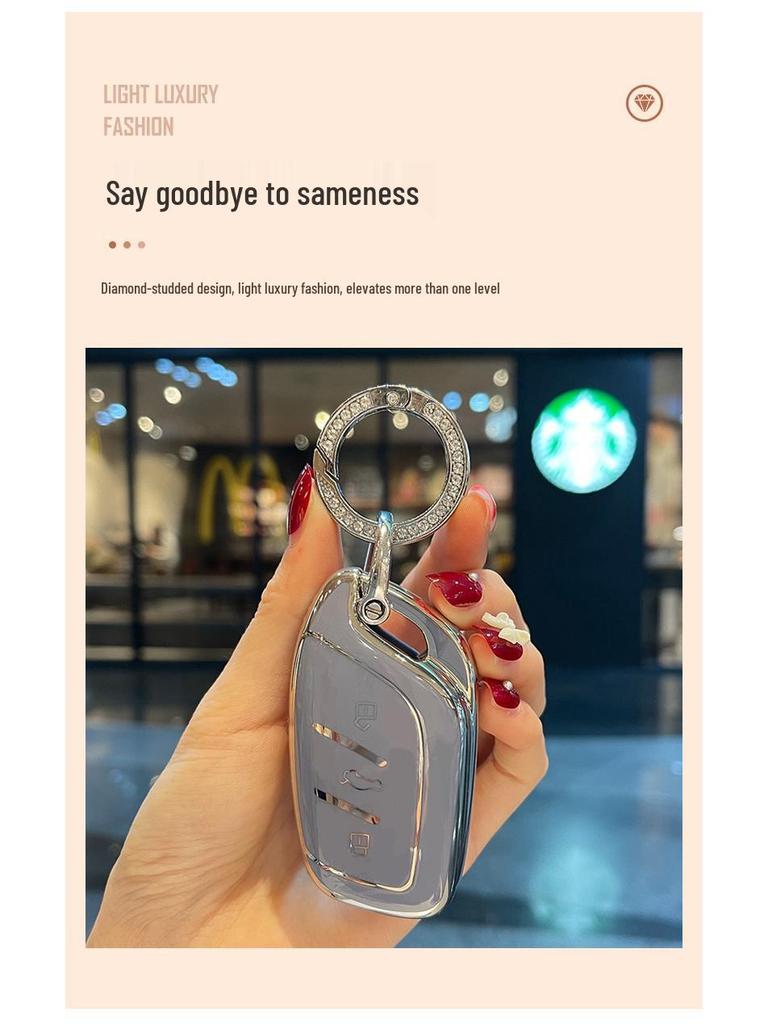 MG6/MG5/ZS/One/HS/Roewe Car Key Case for Women