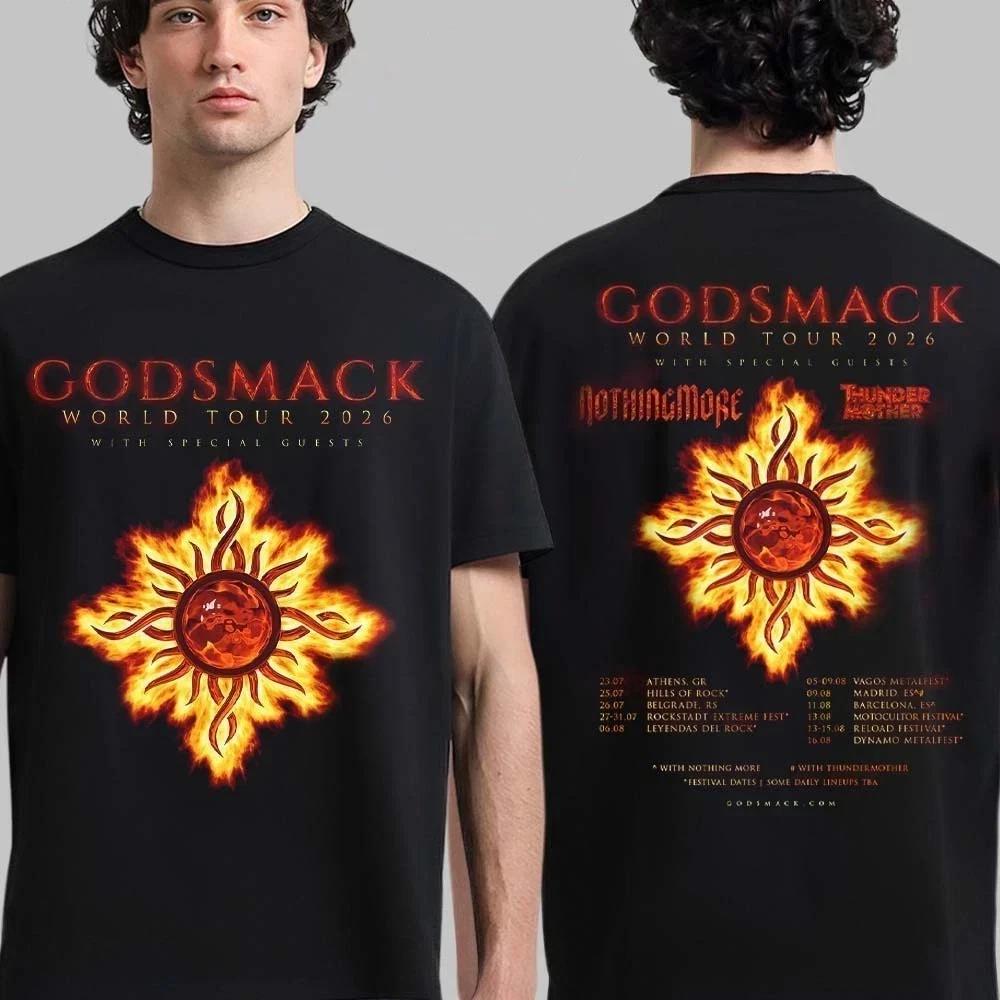 Godsmack World Tour 2026 T-shirt