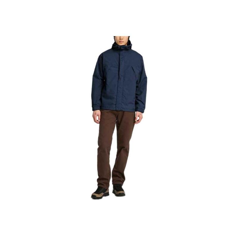 Timberland Уличная модная удобная походная водонепроницаемая ветрозащитная куртка мужская куртка темно-синего цвета A68XF-433