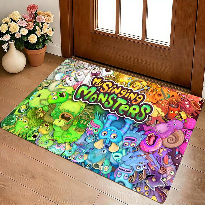 Monsters Living Room Nonslip Area Rug Soft Carpet For Bedroom Game Playroom Sofa Office Home Decor Doormat Christmas Gift C9301255