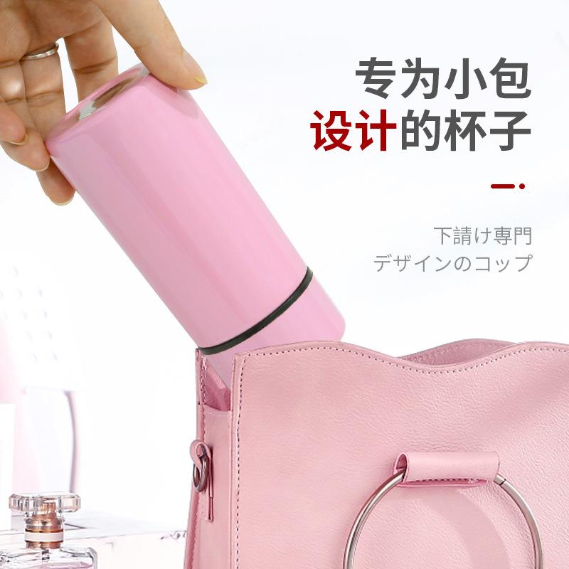 Мини-бутылка для воды 160 мл Микро вакуумная изоляция Металлическая бутылка-термос Герметичная и непроливающаяся Подходит для напитков, кофе, чая