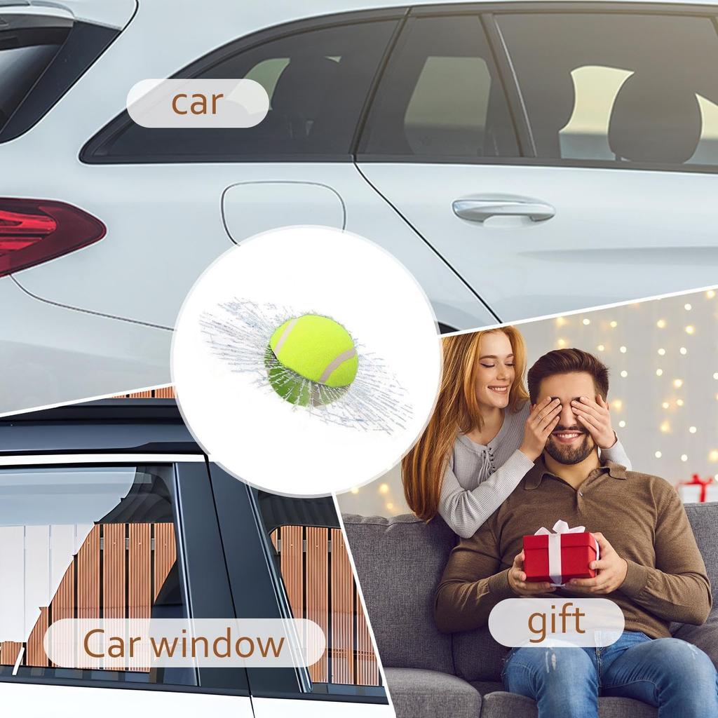 Car Stickers, Ball Car Stickers | Car 3D Elf Ball Car Stickers, Car Window