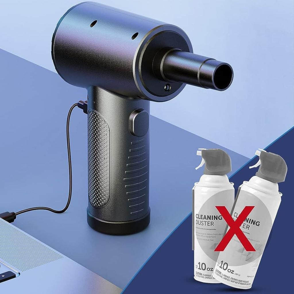 Car dust blower Car handheld wireless vacuum cleaner Home computer keyboard charging High power handheld dust blower