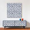 Waterproof PVC Tile Stickers for Kitchen Bathroom Waterprrof Wall Tiles Animals 100x100mm 36pcs/set