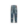EVISU Jeans Men's Denim Blue Moderate Straight Fit Pants 2ESHTM4JE1091RXDN