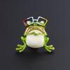 Cute Oil Dripping  Wearing Glasses Brooch Cartoon Clothing Accessories Pin Jewelry