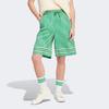 adidas Оригинальные свободные шорты на шнурке Adicolor, ретро-серия 70-х годов, женские брюки зеленого цвета IK7881