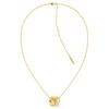 Calvin Klein Timeless Collection Small Apple Elegant Stainless Steel Necklace Women necklace Gold 35000639