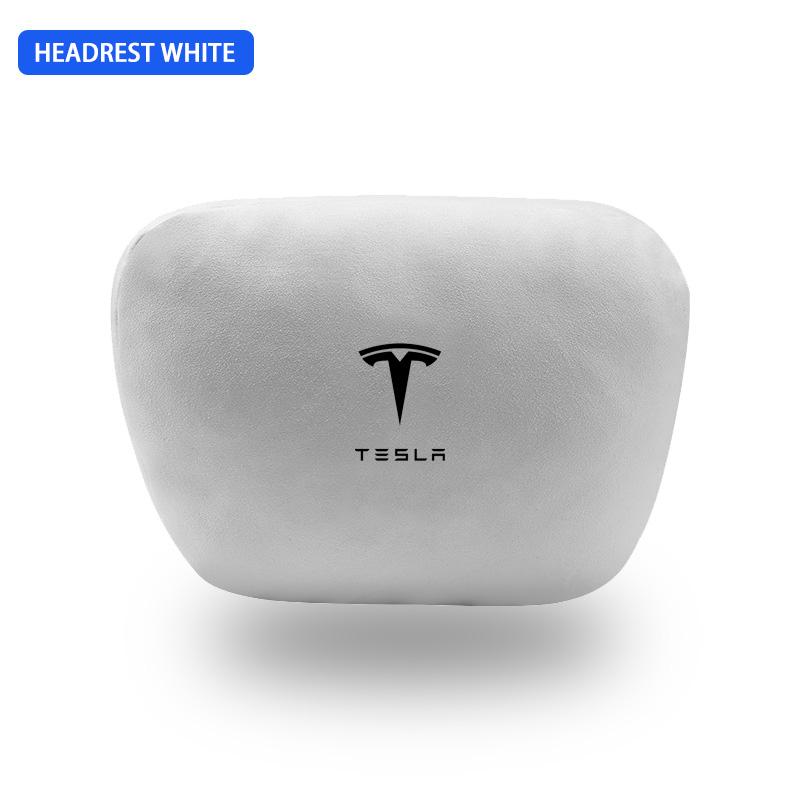 Для Tesla Model Y Juniper Tesla Model 3 Highland Салон Модель S Автоаксессуары Подголовник автомобиля Подушка для автомобиля Подушка для поясницы 2025 2024