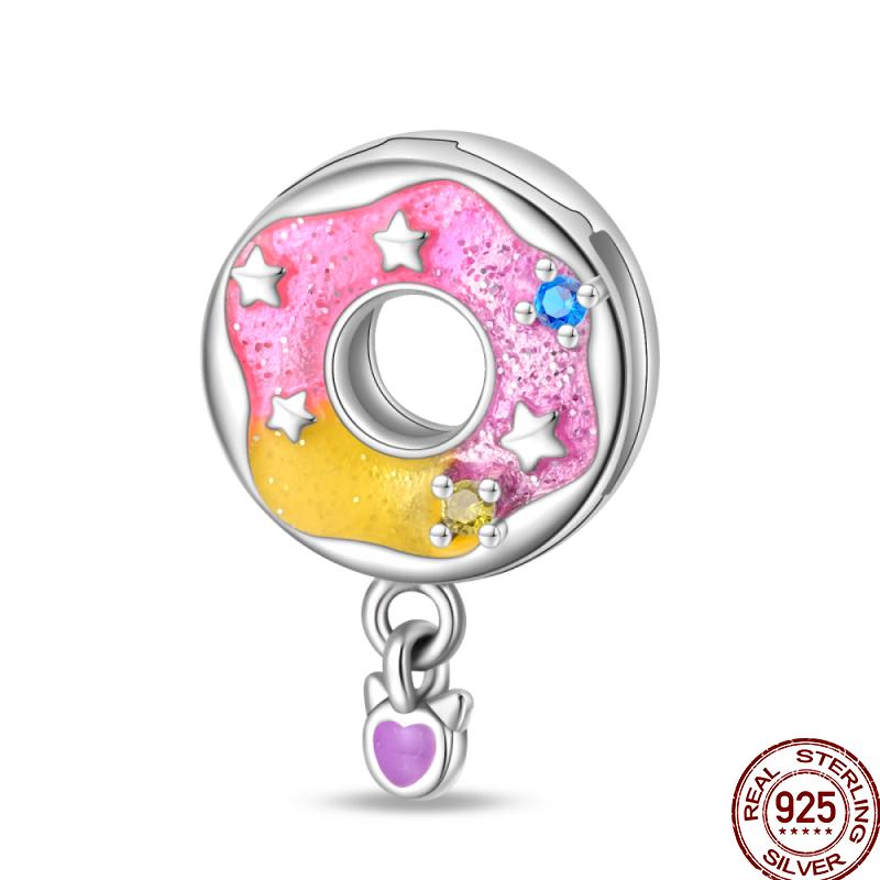 Copper Colored Zircon Shell Butterfly Amulet Body Shape Charm Flat Charm Suitable For Pan Original Bracelet