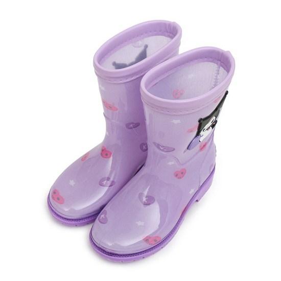 Girls' Kuromi Honey Heart Rain Boots 10011, a Popular Character In Korea
