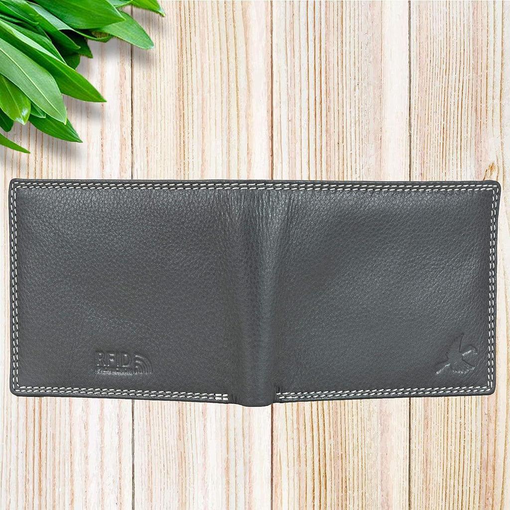 Мужской кошелек Stella Grey из натуральной кожи с блокировкой RFID