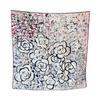 NINA SOLOR Soft Lamb Wool Camellia Scarf