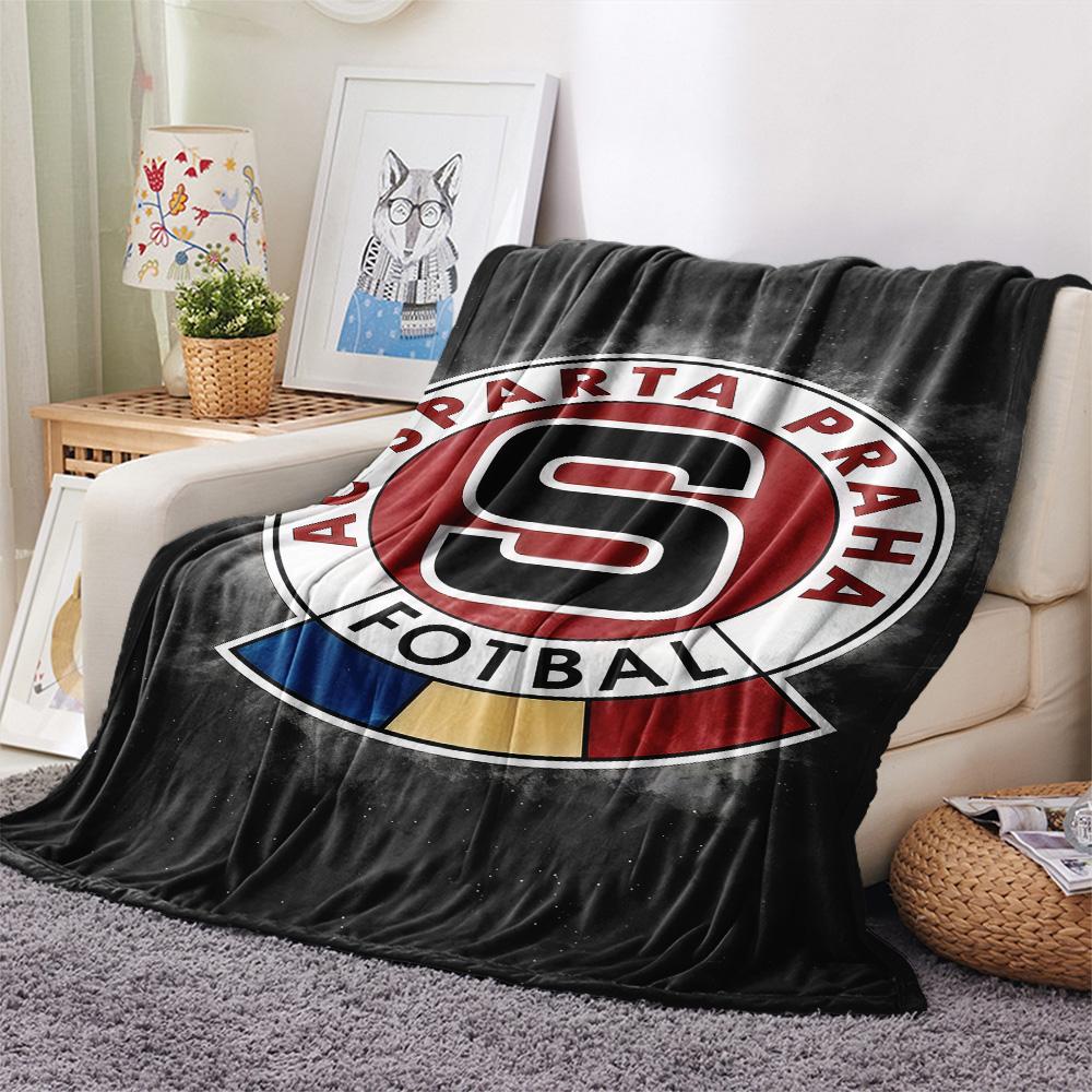 AC Sparta Praha FlAannel Blanket, High quality Comfortable for All Seasons, Home Decor, Warmth and Comfort
