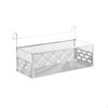 Bed Metal Storage Basket, Bedside Hanging Organizer, Simple Bunk Organizer Shelf for Office Desk