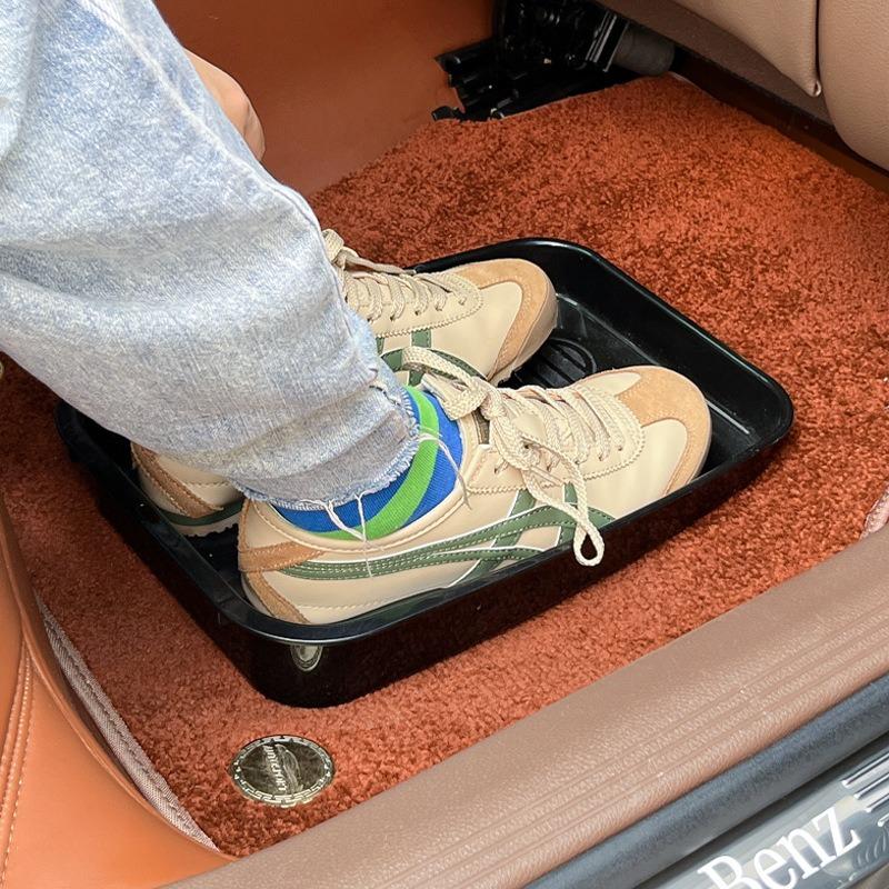 Car Shoe Storage Tray Multifunctional Vehicle Organizer Durable Under Seat Interior Accessory For Shoes Small Items