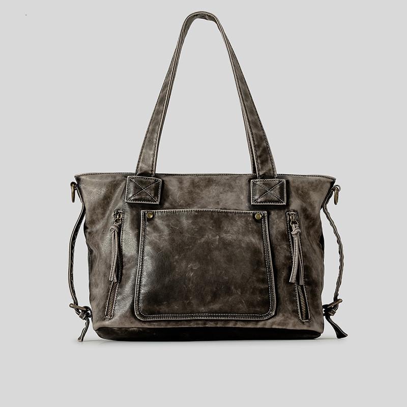 Многофункциональные сумки большой вместимости для женщин однотонные большие сумки на ремне простые сумки