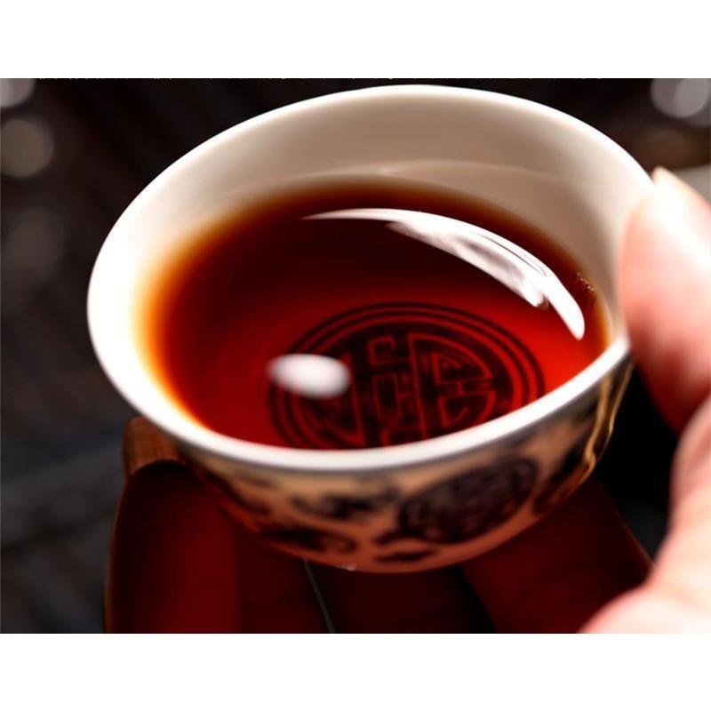 Чай пуэр Yunnan Wishful Pu-erh Cake Organic Class, приготовленный в духовке, полезный напиток, 357 г