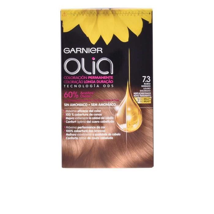 Olia coloración permanente 7,3 golden dark blonde 4 p