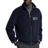 LOUIS VUITTON 1AGL Leather Patch Fleece Blouson 1AGLXO