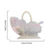 Сумка-тоут для упаковки роз, переносная сумка в форме крыльев бабочки, сумка для упаковки цветов, матовые пакеты для упаковки свежих цветов, своими руками, 1 шт.