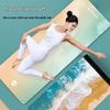 Portable Printed Suede Yoga Mat
