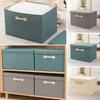Folding Storage Box Washable Toys Organizer New Foldable Bins