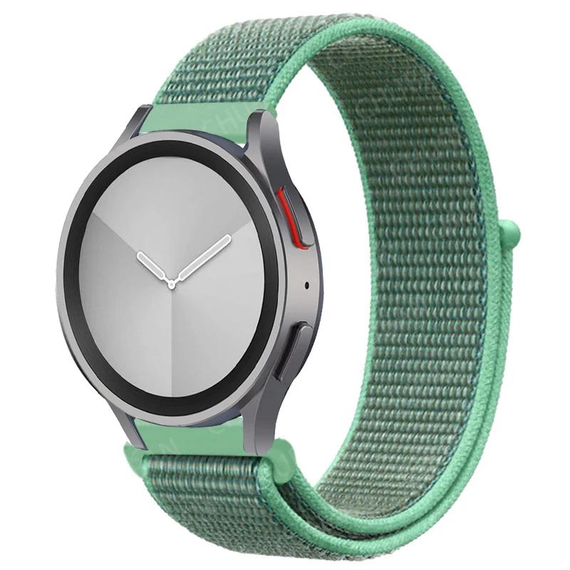 Nylon Loop Band For Samsung Galaxy Watch 6/5/pro/4/Classic/active 2 43-47-44mm 20mm/22mm Sport Bracelet Huawei Gt 4/2/e/3 Strap