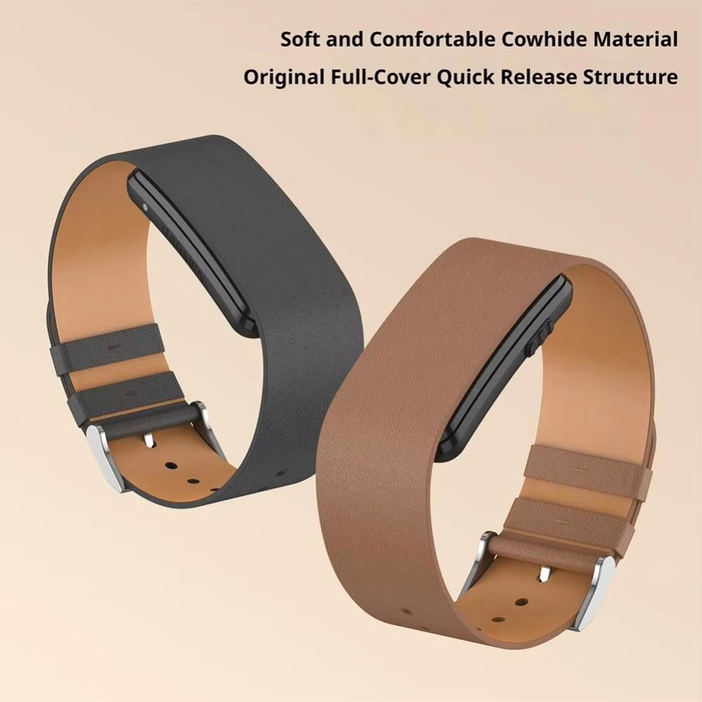 Replacement Leather Strap PU Leather Watchband Wristband for Garmin CIRQA Smart Band Accessories