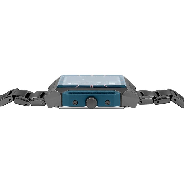 Montre - RAPTOR - Rectangulaire - Acier inoxydable - Automatique - Étanchéité 5 ATM