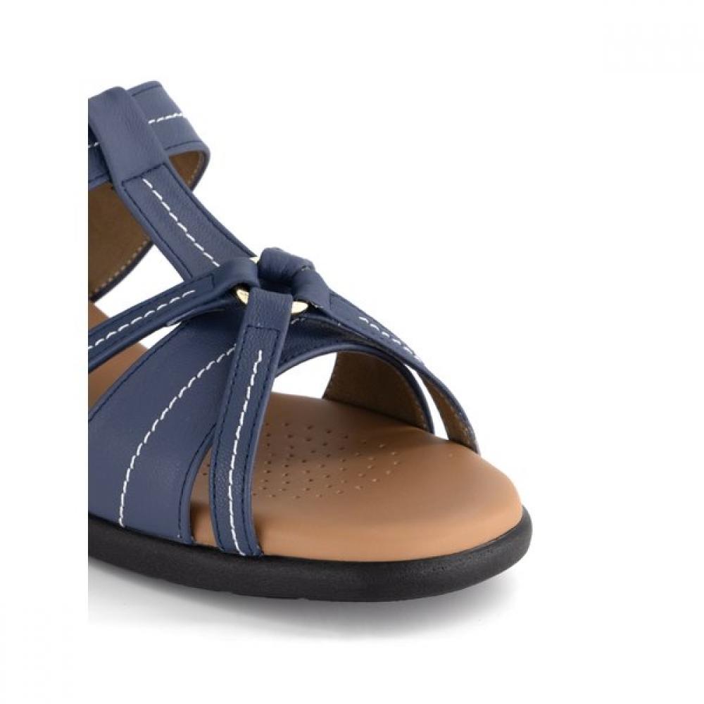 Vainer Women S Comfort Sandal Navy 135a0v1na