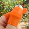 Thumb Cutter Fruit Vegetable Picking Cutter Set Silicone Finger Cots Pruning Portable Garden Tool for Strawberry Grape Branches