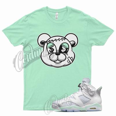 Футболка STITCH для J1 6 WMNS Мятная Пена Чистый Платиновый Зеленое Свечение Dunk Low 1