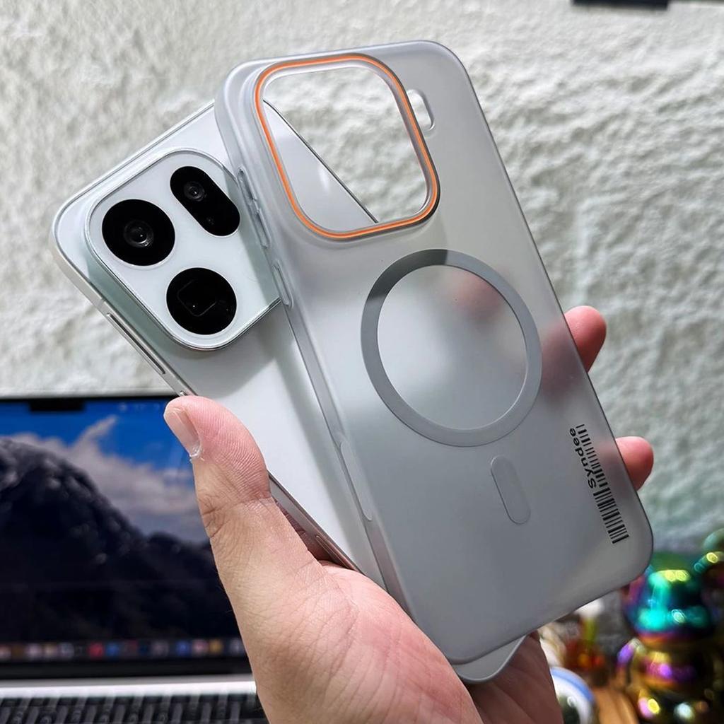 Официальный Candy PC Матовый Прозрачный Чехол Для Magsafe Для OPPO Find X9 X8 X7 Ultra Pro X8S Plus Магнитный Полупрозрачный Матовый Жесткий Чехол