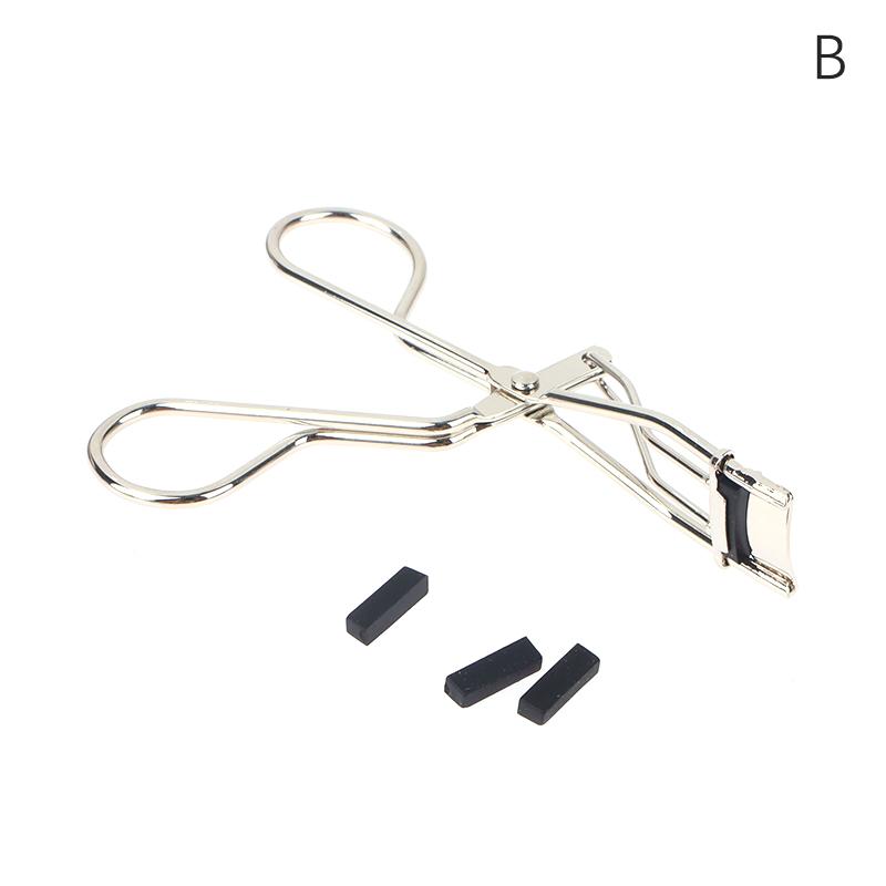 Clip Eyelash Cosmetic Professional Stainless Steel Eyelash Curler Mini Partial Eye Lashes Curling Makeup Tools Accessories