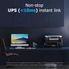 Портативная электростанция IEE P3200 3200 Вт, Солнечный генератор 2048 Вт·ч с аккумулятором LiFePO4, Быстрая зарядка, Управление через приложение, 16 портов, Портативная электростанция ИБП