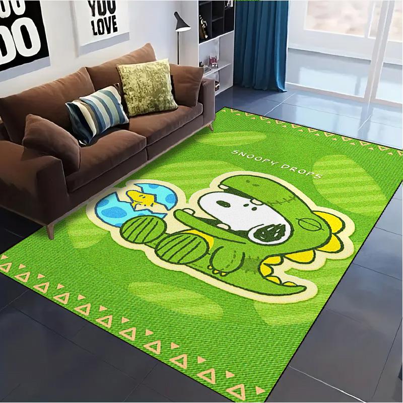 Dog S-Snoopy Carpet Rug for Living Room Bedroom Home Sofa Decoration,Kids play Non-slip Floor Mat