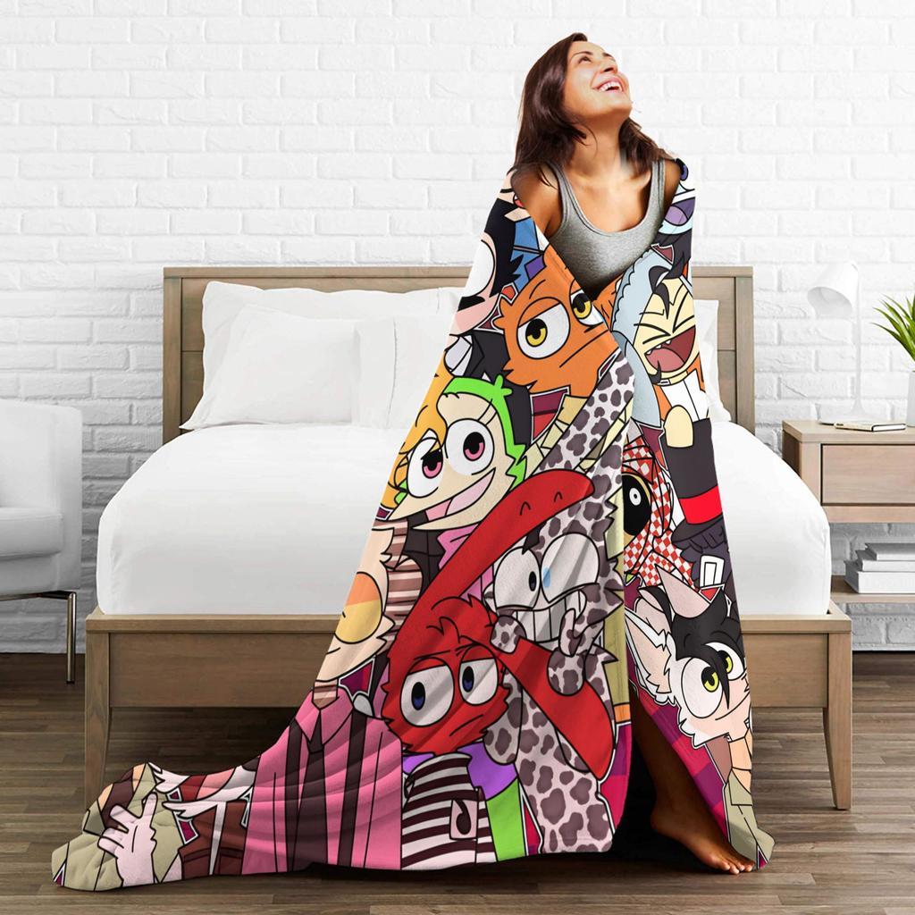 Comedy 31 Minutos Sketches Blanket Quality Warm Bedding Throws Winter Airplane Travel Couch Chair Novelty Bedspread